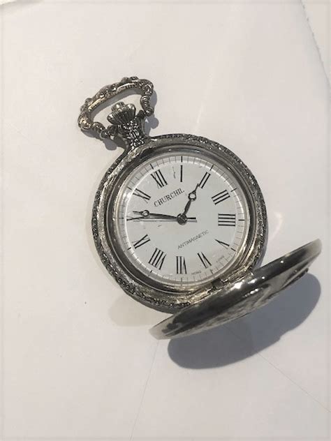 churchill pocket watch antimagnetic.